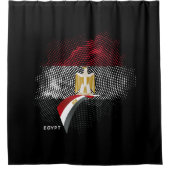 Egyptische vlag douchegordijn (Voorkant)
