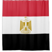Egyptische vlag douchegordijn (Voorkant)