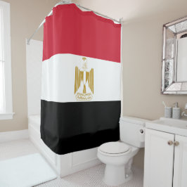 Egyptische vlag douchegordijn