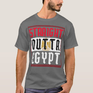Egyptische vlag Egypte: Lover Gift Egyptische vlag T-shirt