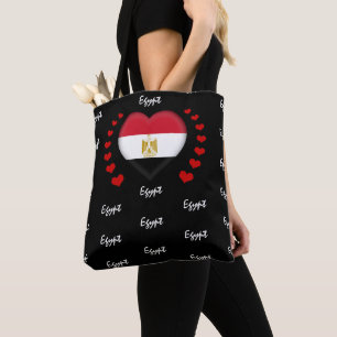 Egyptische vlag, Egyptische vlag, Egyptische mode/ Tote Bag