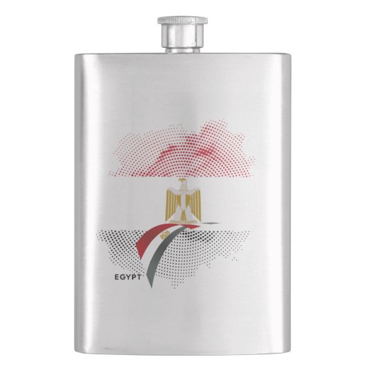 Egyptische vlag flacon (Voorkant)