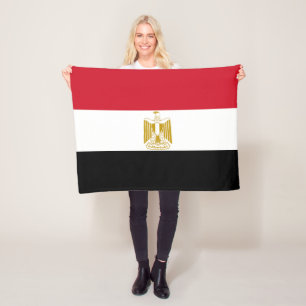 Egyptische vlag fleece deken