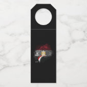 Egyptische vlag flessenhanger (Voorkant)