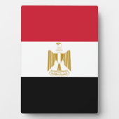 Egyptische vlag fotoplaat (voorkant)