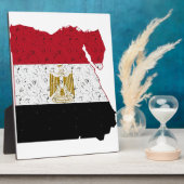 Egyptische vlag fotoplaat (Zijkant)