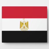 Egyptische vlag fotoplaat (Voorkant)