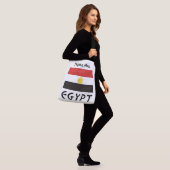 Egyptische vlag gepersonaliseerd crossbody tas (Op model)