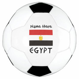Egyptische vlag gepersonaliseerd voetbal