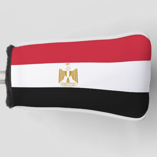 Egyptische vlag golfheadcover (Voorkant)
