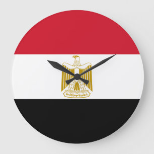 Egyptische vlag grote klok