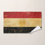 Egyptische vlag Grunge Bad Handdoek (Handdoek)