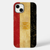 Egyptische vlag  Grunge Case-Mate iPhone Case (Achterkant)