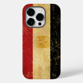 Egyptische vlag  Grunge Case-Mate iPhone Case (Achterkant)