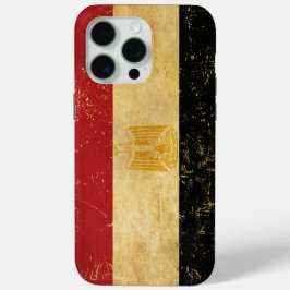 Egyptische vlag Grunge iPhone 15 Pro Max Hoesje
