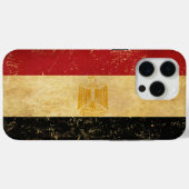 Egyptische vlag Grunge Case-Mate iPhone Case (Achterkant (horizontaal))