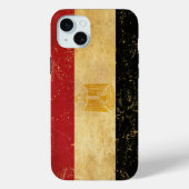 Egyptische vlag Grunge Case-Mate iPhone Case (Achterkant)