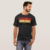 Egyptische vlag Grunge Mannen T-shirt (Voorkant volledig)