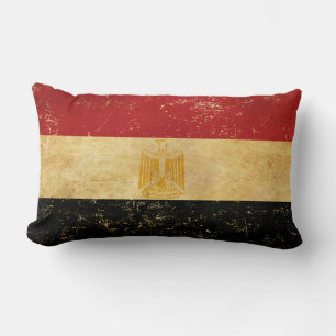 Egyptische vlag Grunge ontwerp Kussen