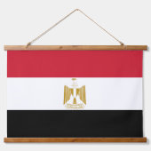 Egyptische vlag hangend wandkleed (Voorkant)