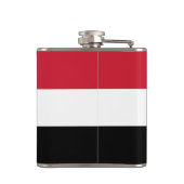 Egyptische vlag heupfles (Achterkant)