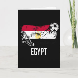 Egyptische Vlag Jersey Egyptisch Voetbalteam Egypt Kaart