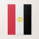 Egyptische vlag Jigzaag Puzzle Legpuzzel (Verticaal)