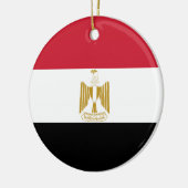 Egyptische vlag keramisch ornament (Links)