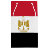 Egyptische vlag klein cadeauzakje (Achterkant)
