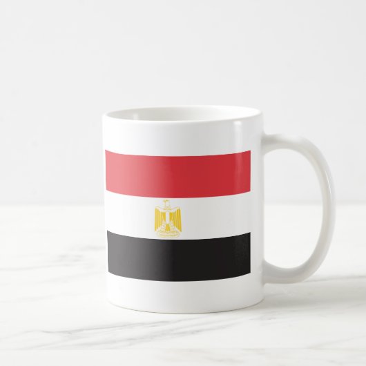 Egyptische vlag koffiemok (Rechts)