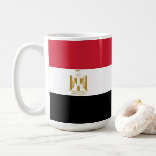 Egyptische vlag koffiemok