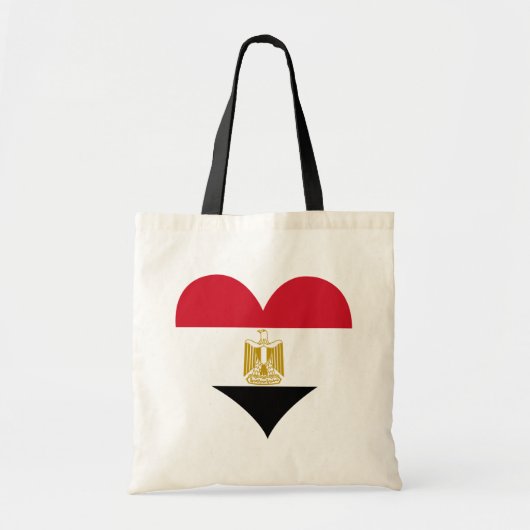 Egyptische vlag kopen tote bag (Voorkant)