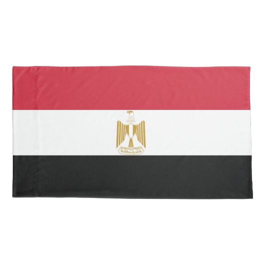 Egyptische vlag kussensloop (Achterkant)
