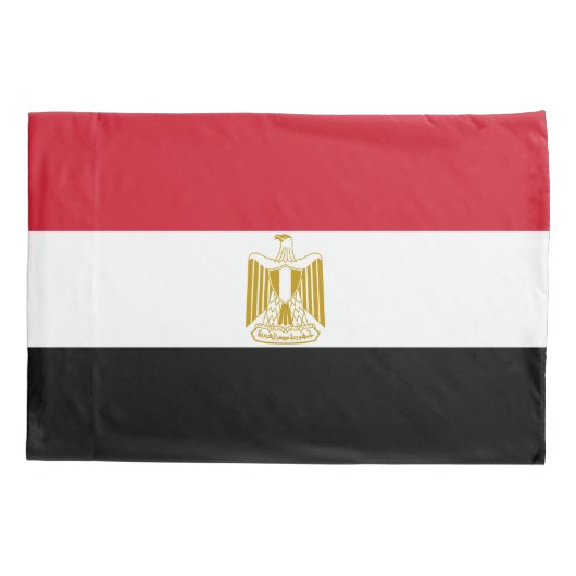 Egyptische vlag kussensloop (Achterkant)