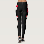 Egyptische vlag leggings (Achterkant)