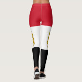 Egyptische vlag leggings (Achterkant)
