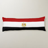 Egyptische vlag lichaamskussen (Achterkant)