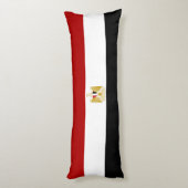 Egyptische vlag lichaamskussen (Achterkant (Verticaal))