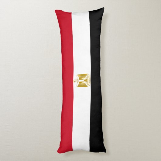 Egyptische vlag lichaamskussen (Achterkant (Verticaal))