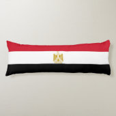 Egyptische vlag lichaamskussen (Voorkant)