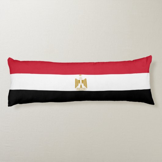 Egyptische vlag lichaamskussen (Achterkant)