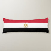 Egyptische vlag lichaamskussen (Voorkant)