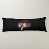 Egyptische vlag lichaamskussen (Achterkant)