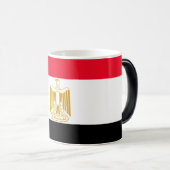 Egyptische vlag magische mok (Voorkant rechts)