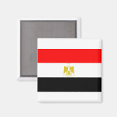 Egyptische vlag magneet (Voorkant / Achterkant)