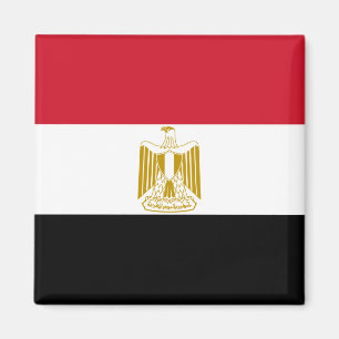 Egyptische vlag magneet