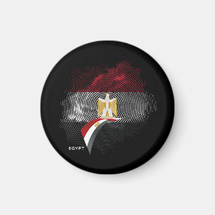 Egyptische vlag magneet
