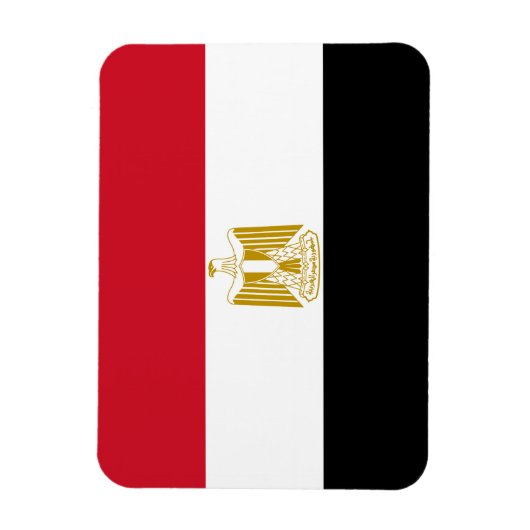 Egyptische vlag magneet (Verticaal)
