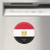 Egyptische Vlag Magneet (Insitu (Vaatwasser))