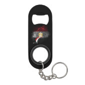 Egyptische vlag mini flessenopener (Achterkant)